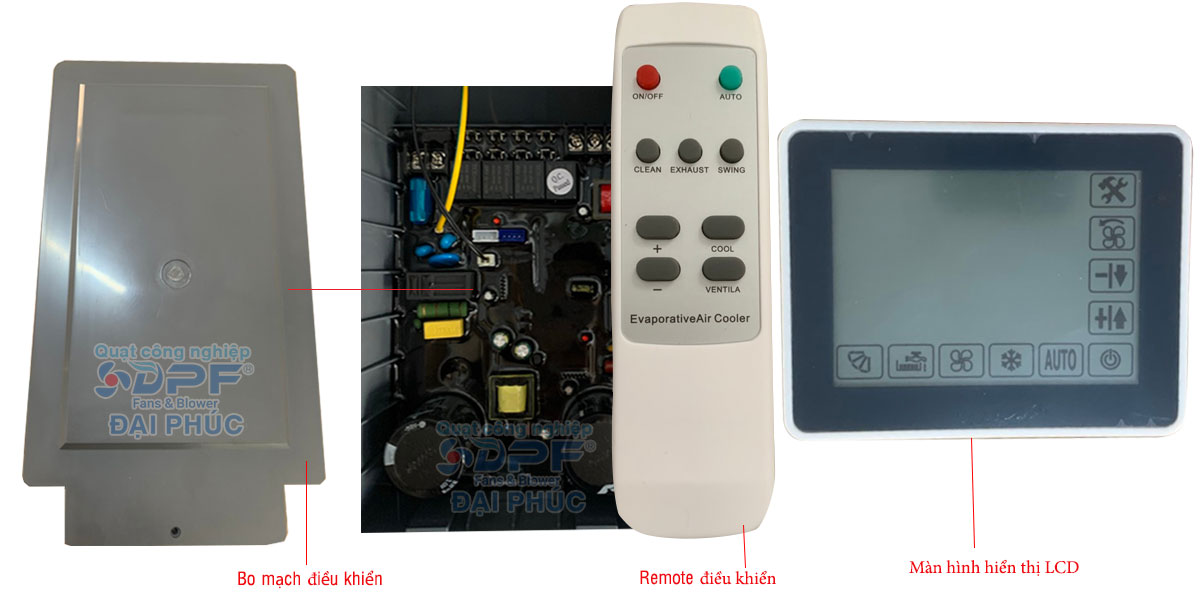 Bo mạch remote màn hình LCD điều khiển