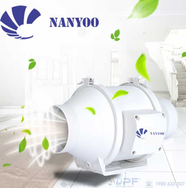 Quạt cấp khí tươi nối ống Nanyoo DPT